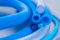 Flexible PVC Tubing Hose Close-up
